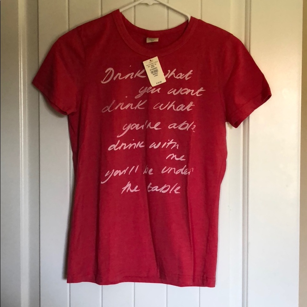 Abercrombie and Fitch pink tee
